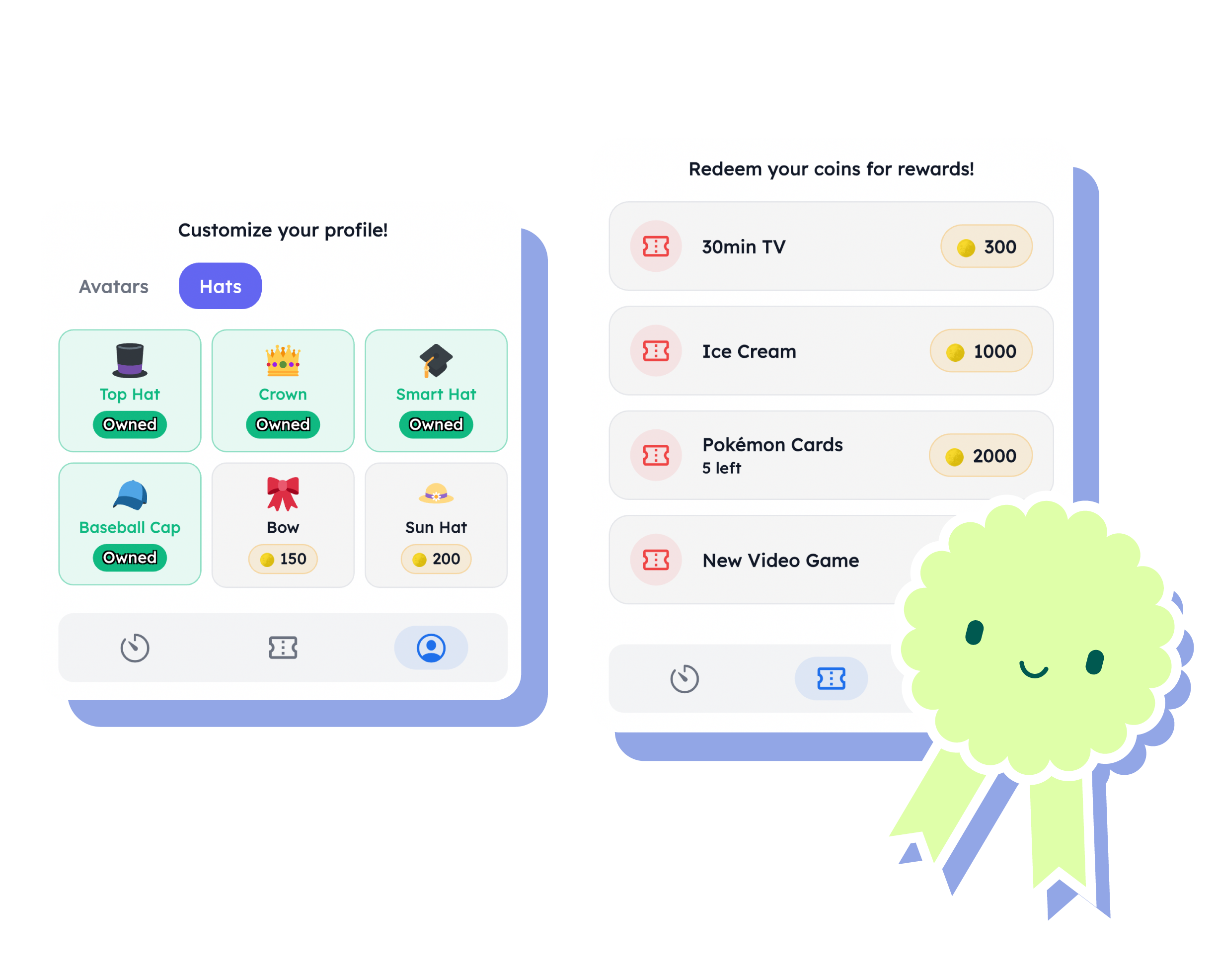 Koodos rewards screen